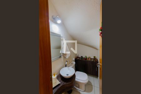 Lavabo de casa de condomínio para alugar com 3 quartos, 338m² em Vila Lucinda, Santo André
