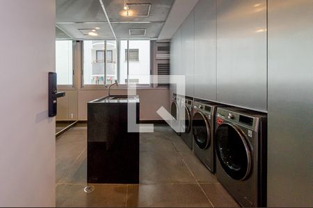 Studio para alugar com 20m², 1 quarto e sem vaga Studio para alugar com 20m², 1 quarto e sem vagaLavanderia