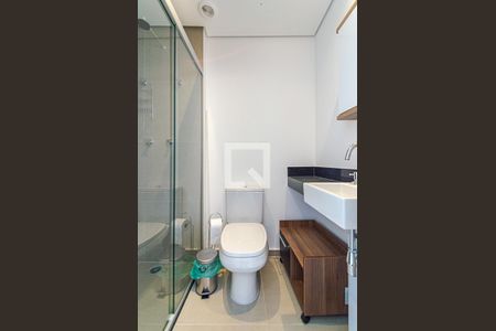 Studio para alugar com 20m², 1 quarto e sem vaga Studio para alugar com 20m², 1 quarto e sem vagaBanheiro
