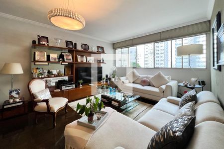 Sala de apartamento à venda com 4 quartos, 130m² em Perdizes, São Paulo