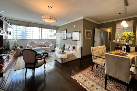 Sala de apartamento à venda com 4 quartos, 130m² em Perdizes, São Paulo