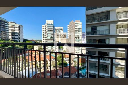 Varanda de apartamento para alugar com 1 quarto, 30m² em Sumaré, São Paulo