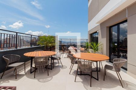 Apartamento para alugar com 30m², 1 quarto e sem vagaRooftop