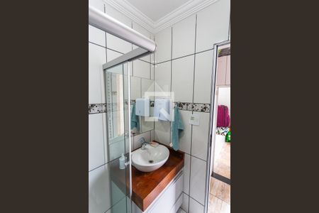 Casa de condomínio à venda com 700m², 7 quartos e 2 vagasBanheiro Social do Espaço Gourmet