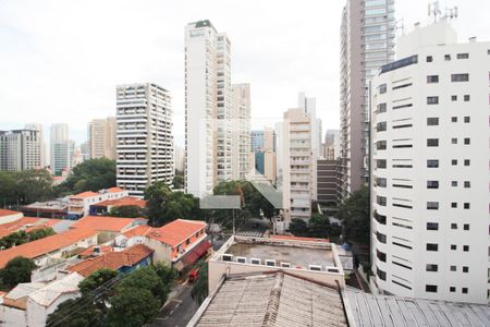 Vista de apartamento à venda com 1 quarto, 30m² em Moema, São Paulo
