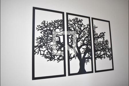 Detalhe da Sala de casa para alugar com 2 quartos, 69m² em Campo Grande, Rio de Janeiro