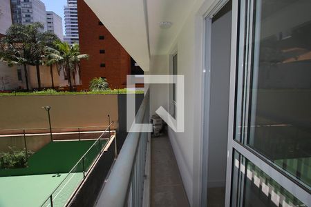 Varanda da Sala de kitnet/studio para alugar com 1 quarto, 31m² em Pinheiros, São Paulo