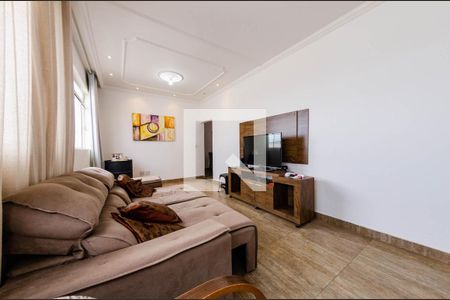 Sala de apartamento à venda com 3 quartos, 90m² em Grajaú, Belo Horizonte