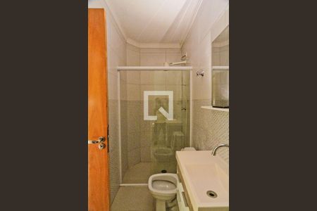 Banheiro de kitnet/studio para alugar com 1 quarto, 18m² em Jardim Cidade Pirituba, São Paulo