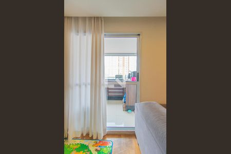 Sala de apartamento à venda com 3 quartos, 115m² em Vila Valparaíso, Santo André