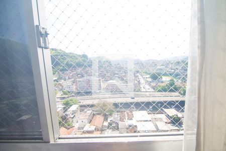 VISTA DA SALA de apartamento à venda com 2 quartos, 90m² em Sampaio, Rio de Janeiro