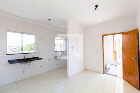 Sala e Cozinha Integrada de apartamento à venda com 1 quarto, 43m² em Vila Ré, São Paulo