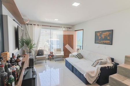 Sala de casa para alugar com 3 quartos, 125m² em Cidade São Francisco, São Paulo