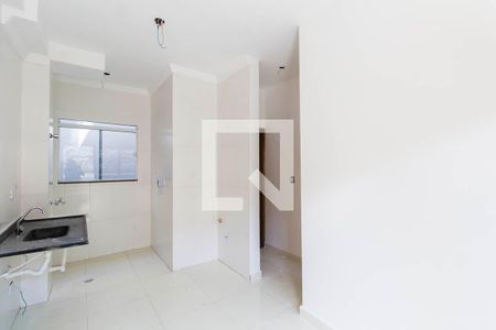 Sala e Cozinha Integrada de apartamento à venda com 2 quartos, 34m² em Vila Ré, São Paulo