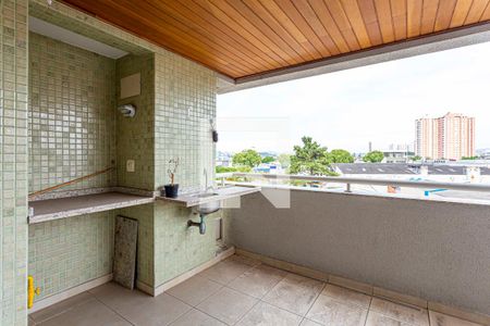 Varanda Gourmet de apartamento para alugar com 2 quartos, 87m² em Centro, Santo André