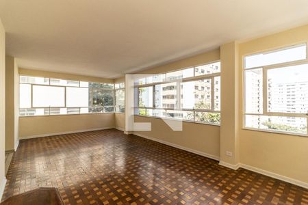 Sala  de apartamento à venda com 4 quartos, 217m² em Santa Cecília, São Paulo