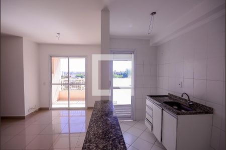 Sala de apartamento para alugar com 2 quartos, 57m² em Vila Caraguata, São Paulo