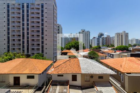 Vista de apartamento à venda com 1 quarto, 35m² em Indianópolis, São Paulo
