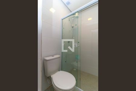 Banheiro da Suíte de kitnet/studio para alugar com 1 quarto, 18m² em Chácara Santo Antônio (zona Sul), São Paulo