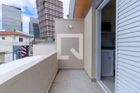 Varanda de kitnet/studio para alugar com 1 quarto, 18m² em Chácara Santo Antônio (zona Sul), São Paulo