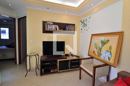 Sala de apartamento à venda com 2 quartos, 48m² em Vila Principe de Gales, Santo André