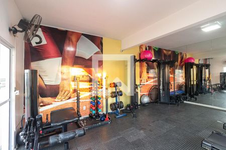 Casa de condomínio para alugar com 63m², 2 quartos e 1 vaga Casa de condomínio para alugar com 63m², 2 quartos e 1 vagaÁrea comum - Academia