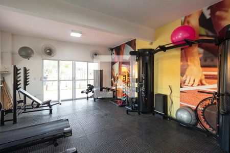 Casa de condomínio para alugar com 63m², 2 quartos e 1 vaga Casa de condomínio para alugar com 63m², 2 quartos e 1 vagaÁrea comum - Academia