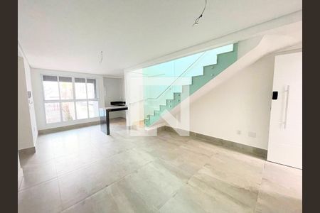 Sala/Cozinha de apartamento à venda com 3 quartos, 142m² em Castelo, Belo Horizonte