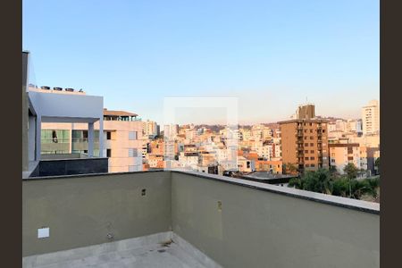 Varanda de apartamento à venda com 3 quartos, 142m² em Castelo, Belo Horizonte