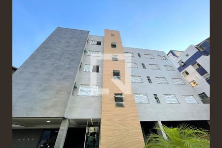 Fachada de apartamento à venda com 3 quartos, 142m² em Castelo, Belo Horizonte