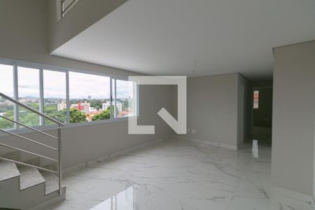 Sala  de apartamento à venda com 3 quartos, 155m² em Santa Branca, Belo Horizonte