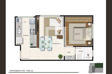 Apartamento à venda com 1 quarto, 55m² em Sagrada Família, Belo Horizonte