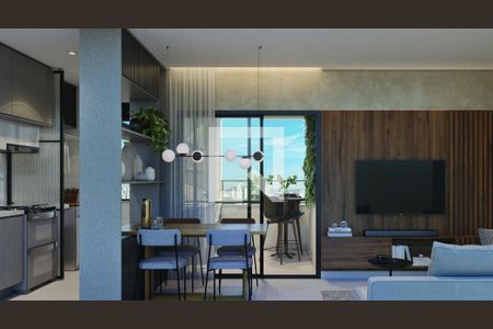 Apartamento à venda com 73m², 3 quartos e 2 vagas Apartamento à venda com 73m², 3 quartos e 2 vagasSala