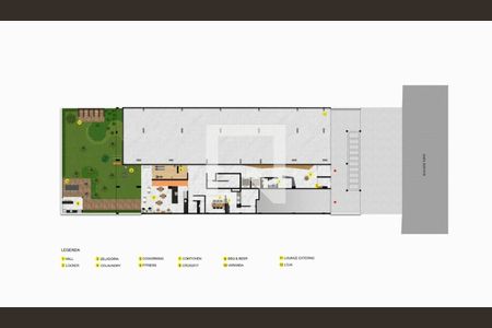 Apartamento à venda com 43m², 2 quartos e 1 vaga