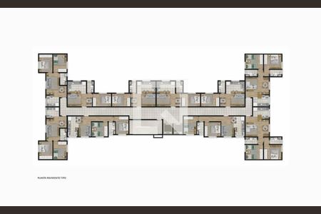 Apartamento à venda com 43m², 2 quartos e 1 vaga