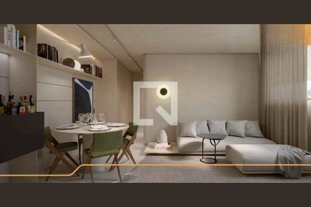 Sala de apartamento à venda com 3 quartos, 109m² em Funcionários, Belo Horizonte