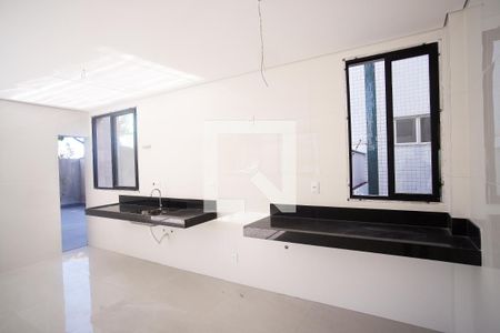 Cozinha de apartamento à venda com 4 quartos, 151m² em São Luíz, Belo Horizonte