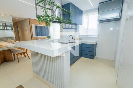 Cozinha de apartamento à venda com 3 quartos, 161m² em Padre Eustáquio, Belo Horizonte