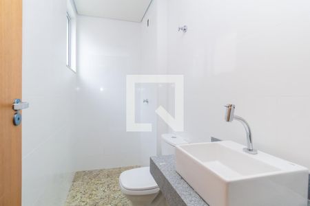Banheiro de apartamento à venda com 3 quartos, 83m² em União, Belo Horizonte