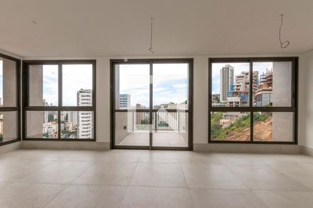 Sala de apartamento à venda com 4 quartos, 137m² em Santa Lúcia, Belo Horizonte
