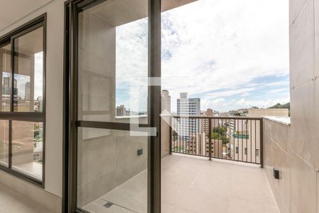 Varanda de apartamento à venda com 4 quartos, 137m² em Santa Lúcia, Belo Horizonte