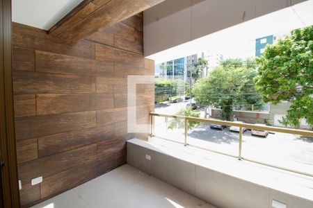 Varanda da Sala de apartamento à venda com 3 quartos, 98m² em Santa Efigênia, Belo Horizonte