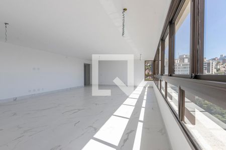 Sala de apartamento à venda com 4 quartos, 186m² em Santa Lúcia, Belo Horizonte