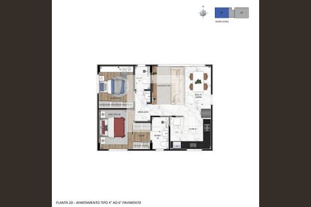 Apartamento à venda com 3 quartos, 126m² em São Lucas, Belo Horizonte