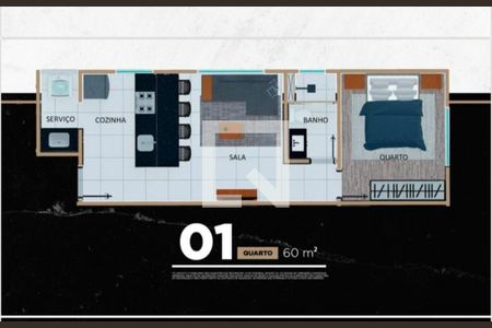 Apartamento à venda com 2 quartos, 80m² em Barro Preto, Belo Horizonte