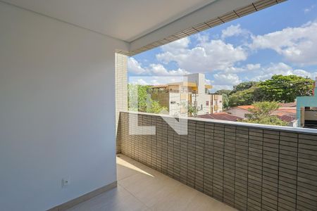 Varanda de apartamento à venda com 3 quartos, 151m² em Indaiá, Belo Horizonte