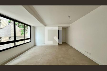 sala de apartamento à venda com 3 quartos, 107m² em Santo Agostinho, Belo Horizonte