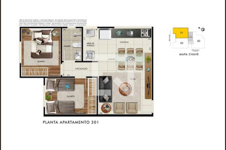 Apartamento à venda com 2 quartos, 44m² em Glória, Belo Horizonte