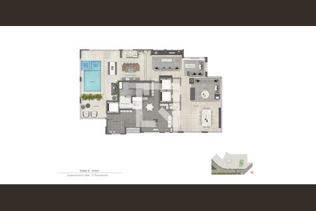 Apartamento à venda com 237m², 4 quartos e 4 vagas