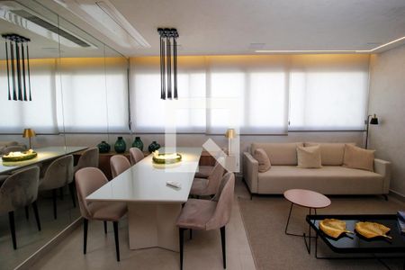 Sala de apartamento à venda com 3 quartos, 83m² em Santo Agostinho, Belo Horizonte